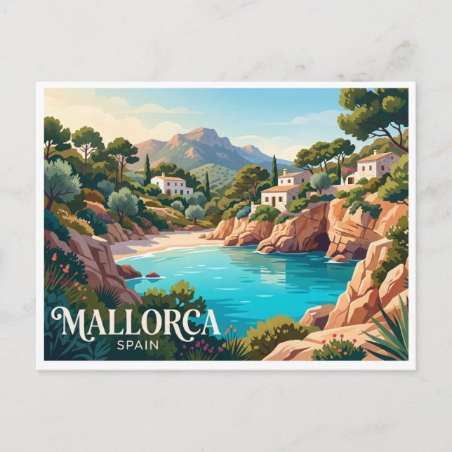 Carte Postale Majorque Palma Espagne (Devant)