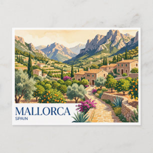 Carte Postale Majorque Sóller Espagne