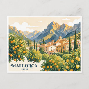Carte Postale Majorque Sóller Espagne