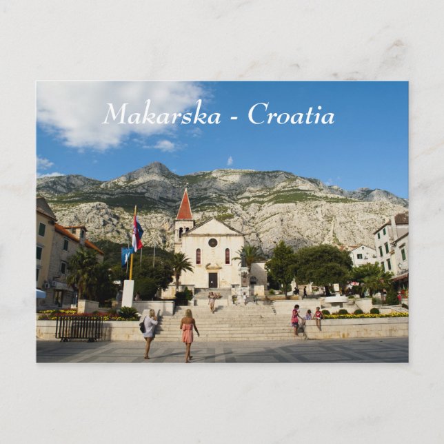 Carte Postale Makarska - Croatie (Devant)