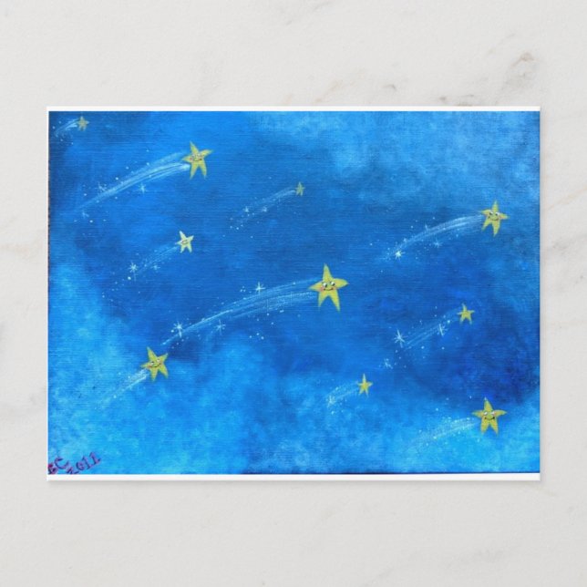 Carte Postale make a wish (Devant)