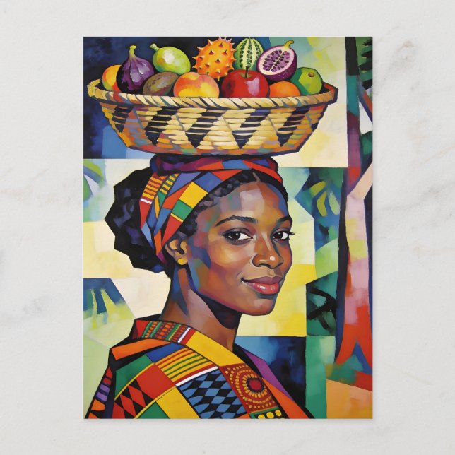 Carte Postale « Makena » - Géométrie de la Beauté - Histoire des (Devant)