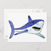 Carte Postale Mako Shark (Devant / Derrière)