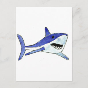 Carte Postale Mako Shark