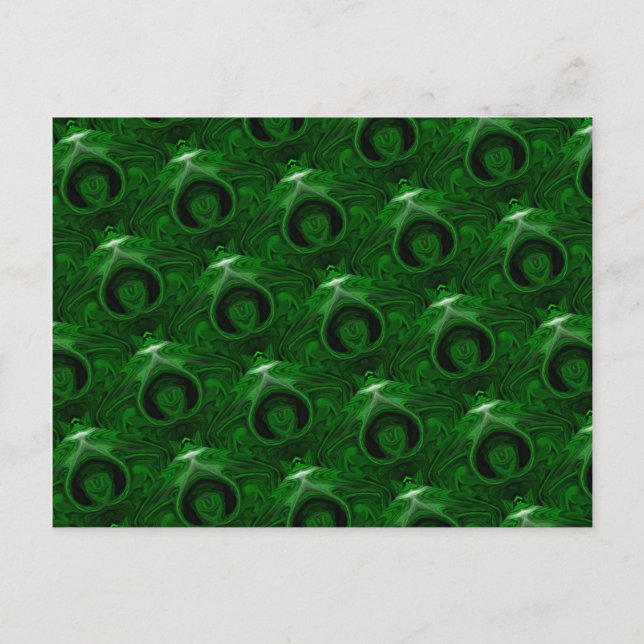 Carte Postale malachite vert texture (Devant)