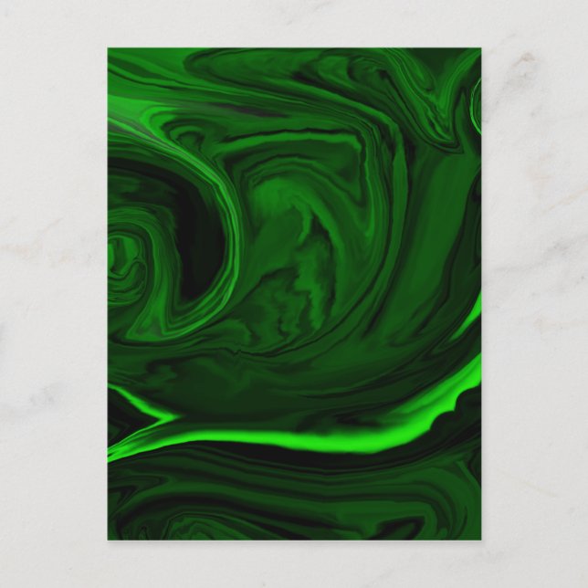 Carte Postale malachite vert texture (Devant)