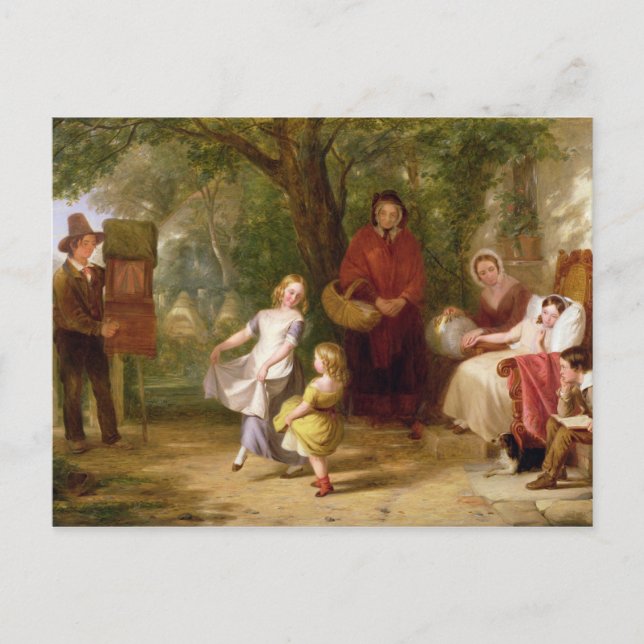 Carte Postale Maladie et santé, 1843 (Devant)