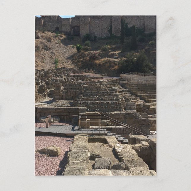 Carte Postale Malaga ; amphithéâtre (Devant)