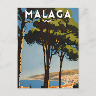 Carte Postale Malaga Espagne