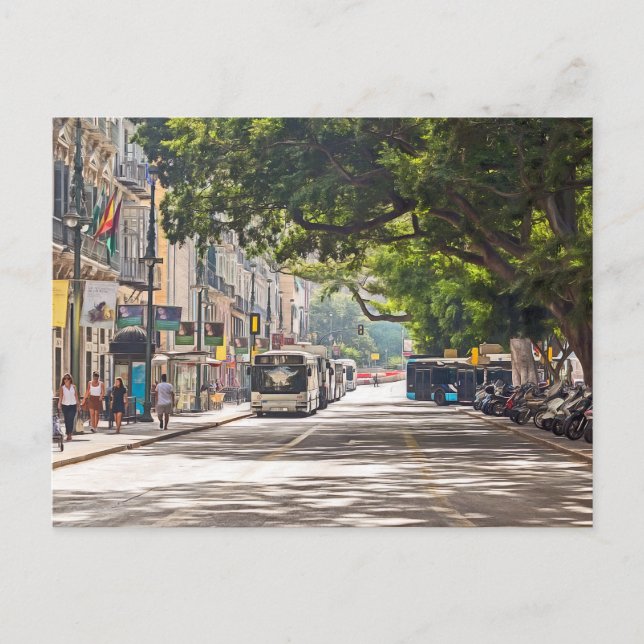 Carte Postale Malaga. n° 16. (Devant)