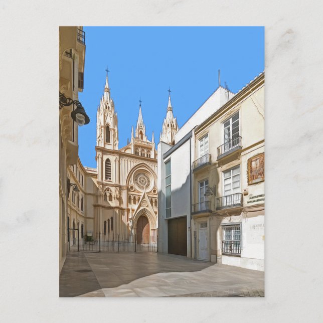 Carte Postale Malaga. n° 2. (Devant)