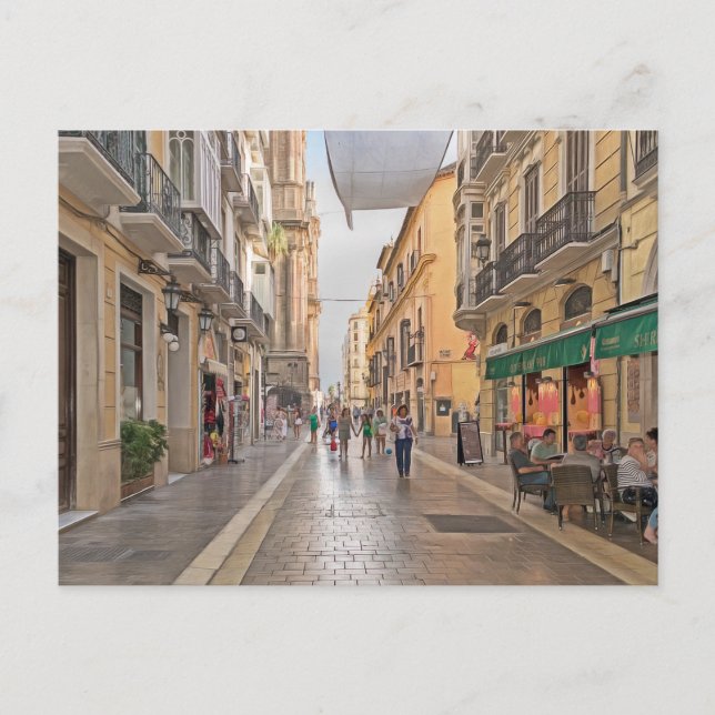 Carte Postale Malaga. n° 25. (Devant)