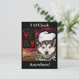 Carte Postale Malamute d'Alaska             
