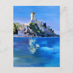 Carte Postale Malcesine avec Castello Scaligero