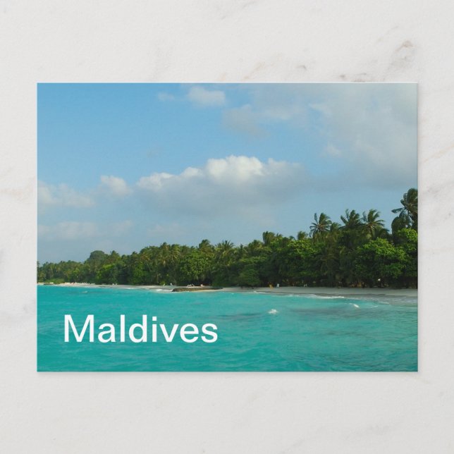 Carte Postale Maldives (Devant)