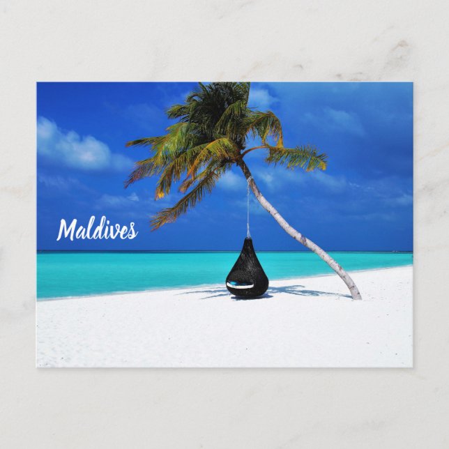 Carte Postale Maldives (Devant)