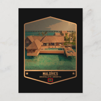Carte Postale Maldives