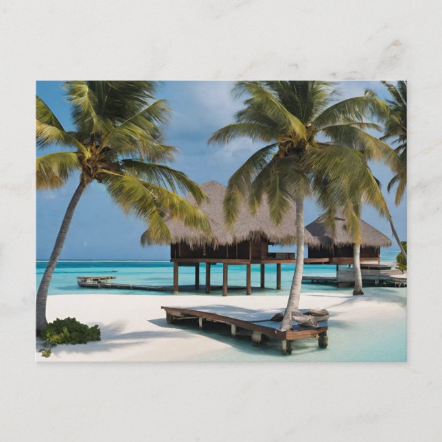Carte Postale Maldives 4 (Devant)