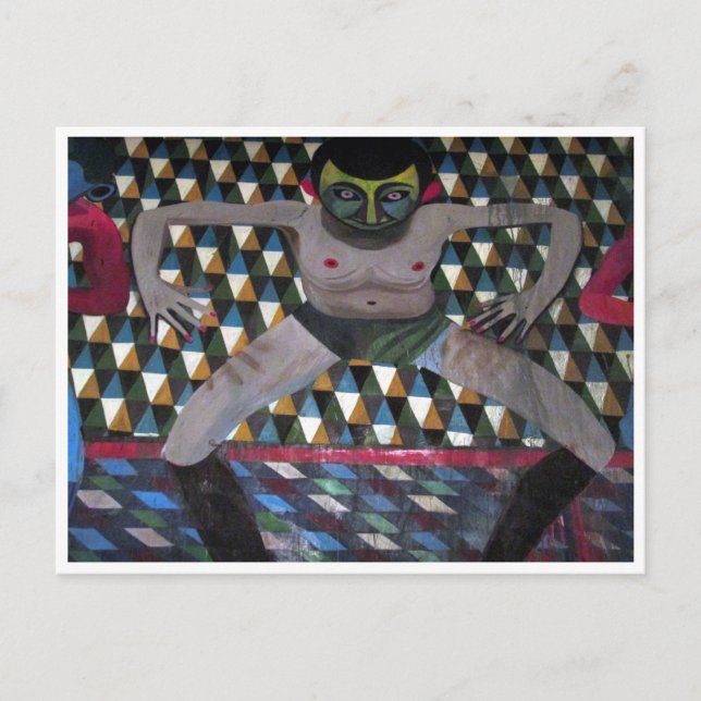 Carte Postale mâle pop (Devant)