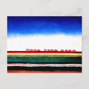 Carte Postale Malevich - Cavalerie rouge