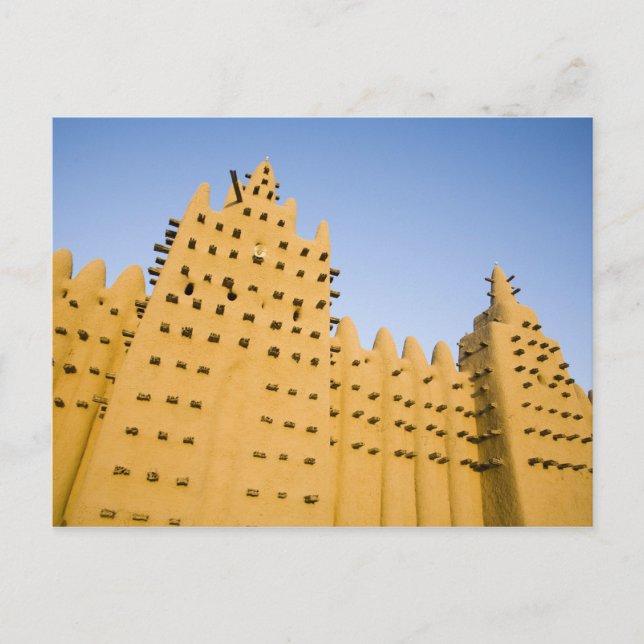 Carte Postale Mali, Djenne. Grande Mosquée (Devant)