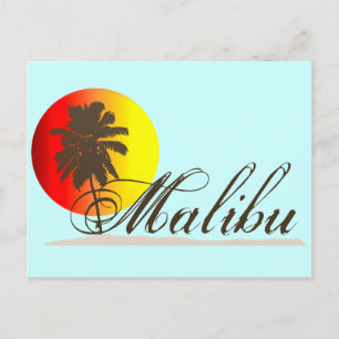 Carte Postale Malibu California Souvenir