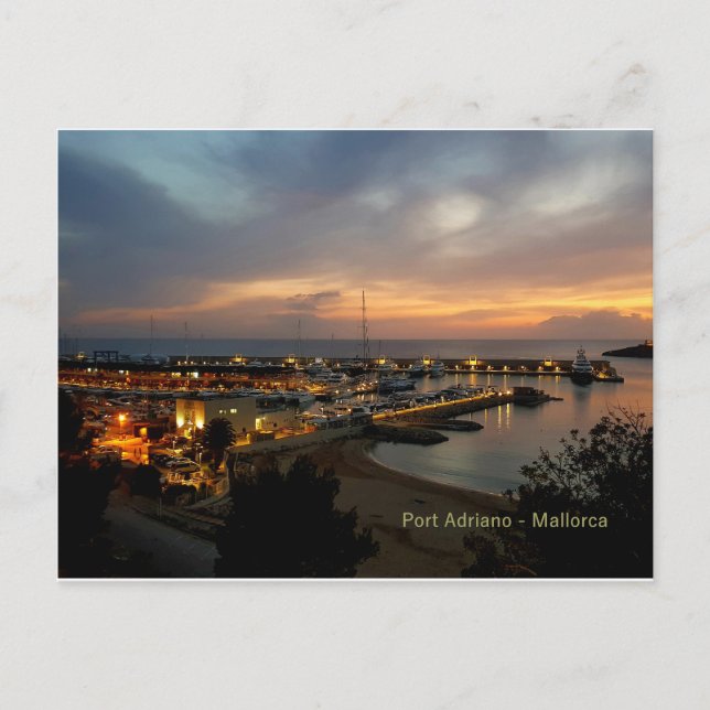 Carte Postale Mallorca - El Toro - Port Adriano (Devant)