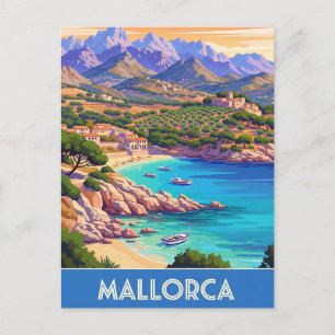 Carte Postale Mallorca Espagne Voyage
