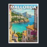 Carte Postale Mallorca Espagne Voyage<br><div class="desc">Majorque, la plus grande île des Baléares d'Espagne, est un joyau méditerranéen connu pour son littoral époustouflant, ses eaux cristallines, ses charmants villages et son paysage culturel animé. Situé au large de la côte est de l'Espagne, l'île offre un mélange parfait de détente et d'aventure. Sa capitale, Palma de Majorque,...</div>