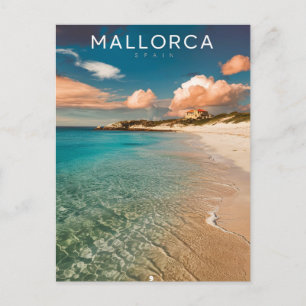 Carte Postale Mallorca, Espagne Voyage de plage