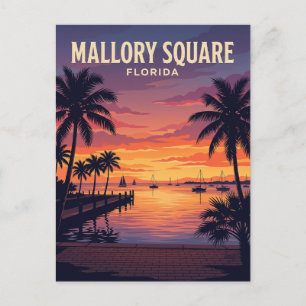 Carte Postale Mallory Square Floride