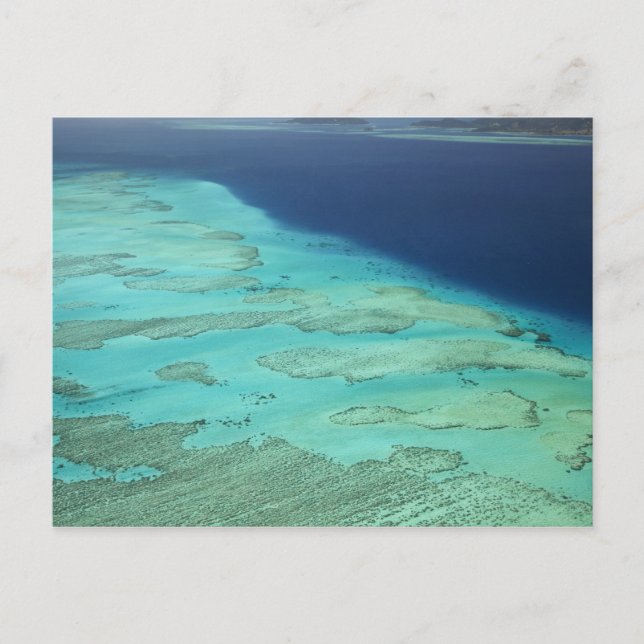 Carte Postale Malolo Barrier Reef au large de Malolo Island, Fid (Devant)