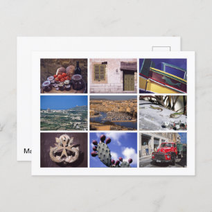 Carte Postale Malte