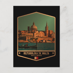 Carte Postale Malte
