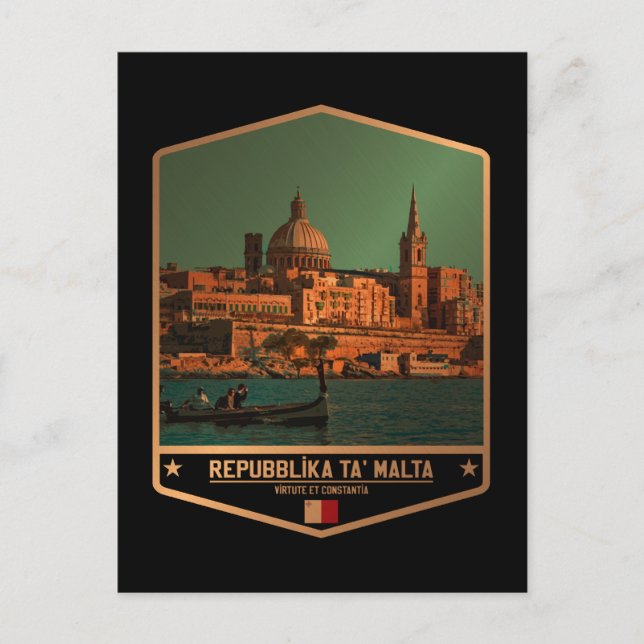 Carte Postale Malte (Devant)