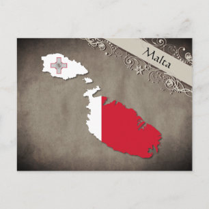 Carte Postale Malte