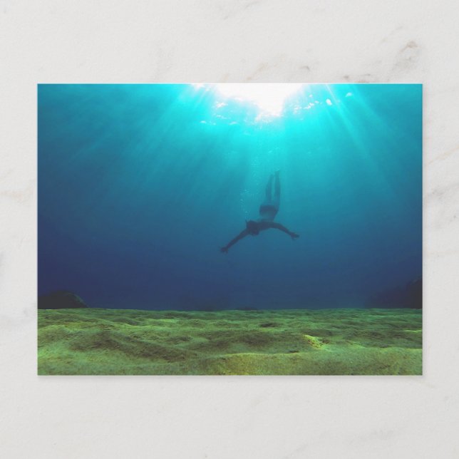 Carte Postale Malte Snorkeling (Devant)