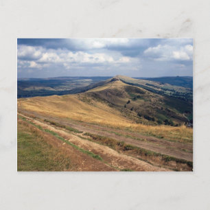 Carte Postale Mam Tor et Loose Hill Ridge, Derbyshire Europe