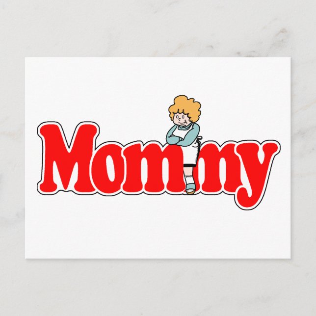 Carte Postale Maman (Devant)