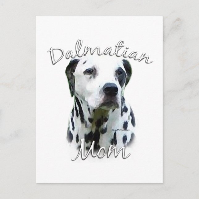 Carte Postale Maman dalmate 2 (Devant)