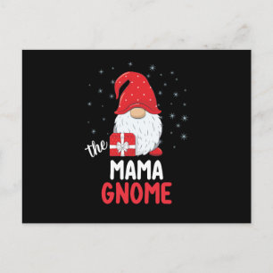 Carte Postale Maman de Noël Maman Gnome Mignon