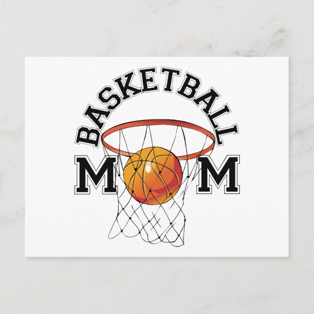 Carte Postale Maman du basket (Devant)