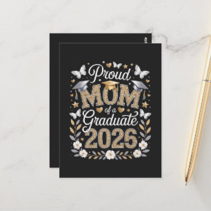 Carte Postale Maman fière d'une diplômée de 2026