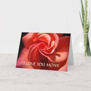CARTE POSTALE MAMAN Je T'Aime Maman Carte de Vœux 