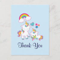 Maman Mignonne & Bébé Licorne Magique Merci