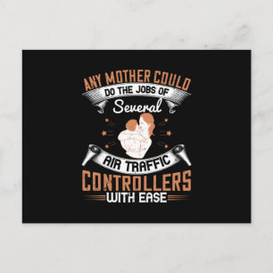 Carte Postale Maman - Occupée comme des Contrôleurs de la Circul