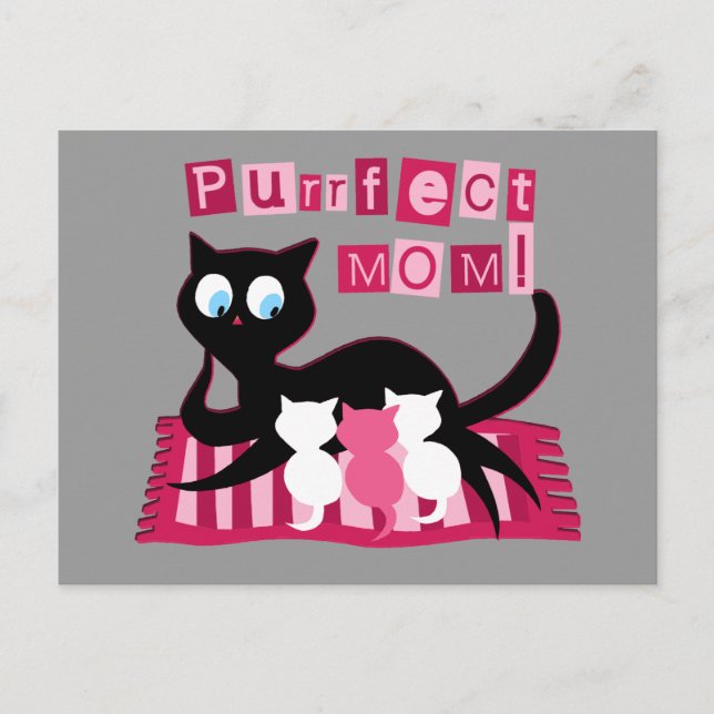 Carte Postale Maman parfaite (Devant)