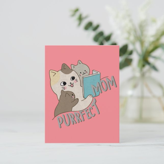 Carte Postale Maman Parfaite (Debout devant)