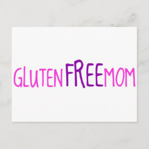 Carte Postale Maman sans gluten
