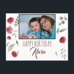 Carte Postale Maman souhaitant un joyeux anniversaire à son enfa<br><div class="desc">Carte postale de maman souhaitant un joyeux anniversaire à son enfant</div>